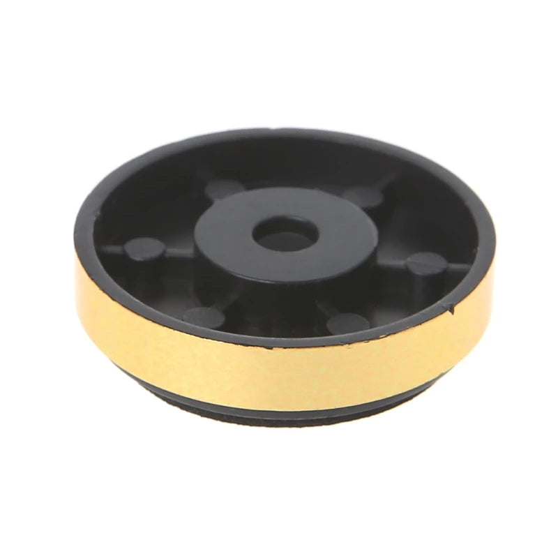 12Pcs Bookshelf Speakers Shock Absorption Damping for Audio Stereo Speakers Amplifier Feet Pad Aluminum Alloy Frame Stands Feet