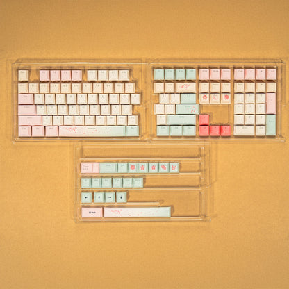 Katana Keycaps 5 Sides Dye Sublimation PBT Keycaps Japanese Layout Anime Keycaps Cherry Profile for Cherry MX Switch Keyboard