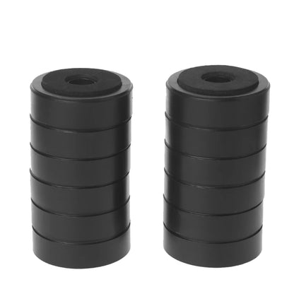 12Pcs Bookshelf Speakers Shock Absorption Damping for Audio Stereo Speakers Amplifier Feet Pad Aluminum Alloy Frame Stands Feet